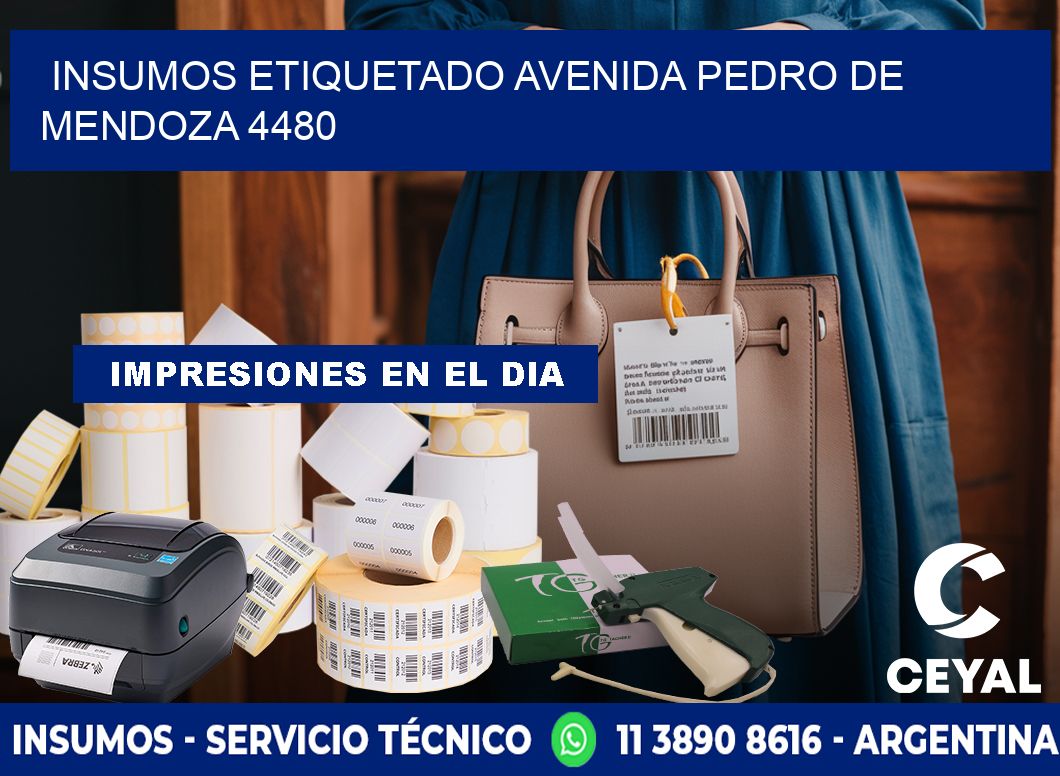 INSUMOS ETIQUETADO Avenida Pedro de Mendoza 4480
