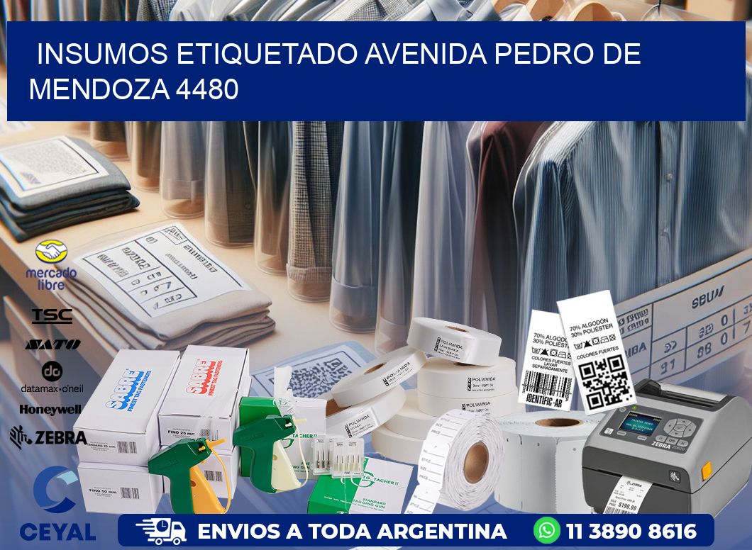 INSUMOS ETIQUETADO Avenida Pedro de Mendoza 4480