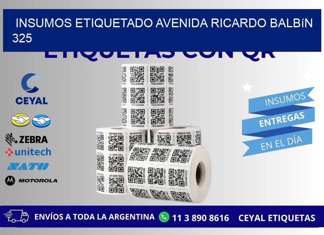 INSUMOS ETIQUETADO Avenida Ricardo Balbín 325