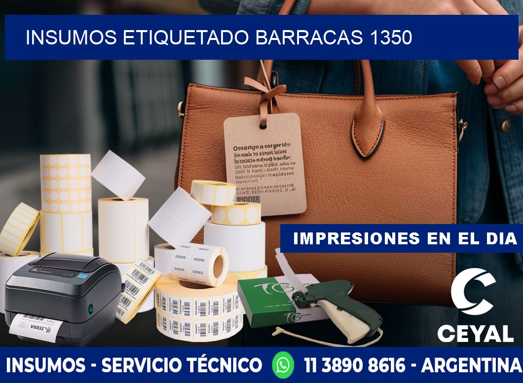 INSUMOS ETIQUETADO Barracas 1350