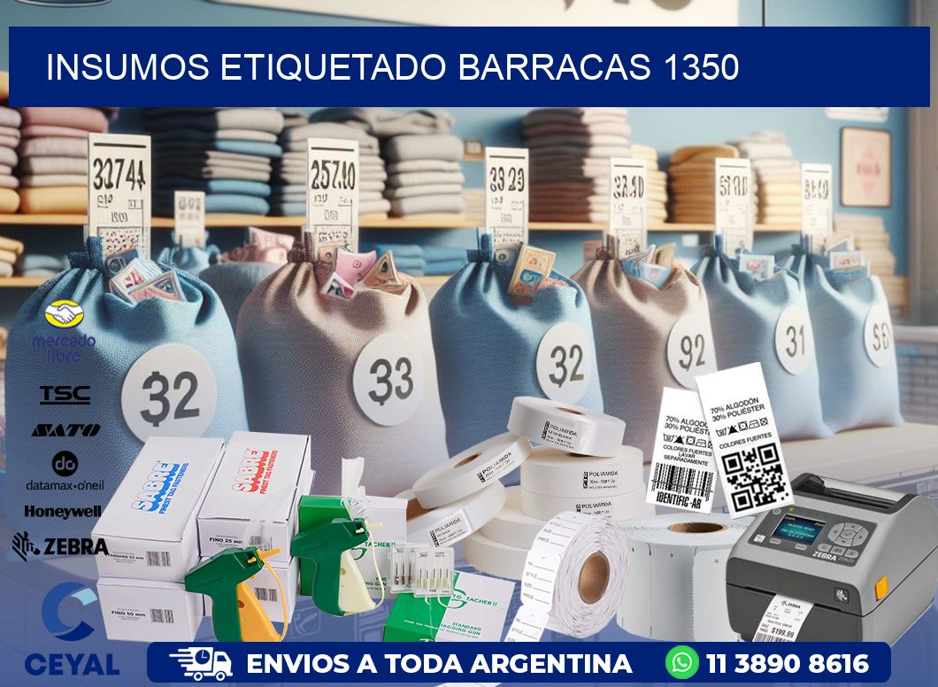 INSUMOS ETIQUETADO Barracas 1350