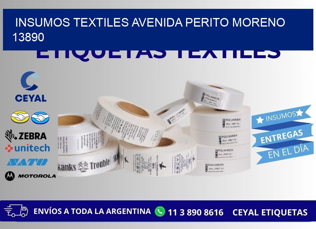INSUMOS TEXTILES AVENIDA PERITO MORENO 13890