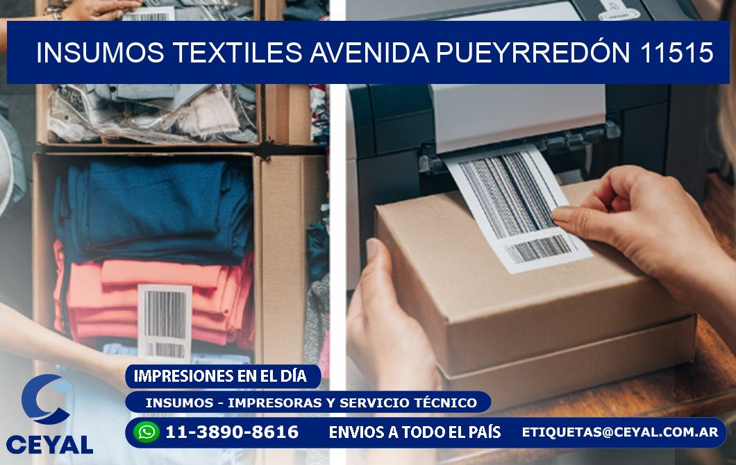 INSUMOS TEXTILES AVENIDA PUEYRREDÓN 11515