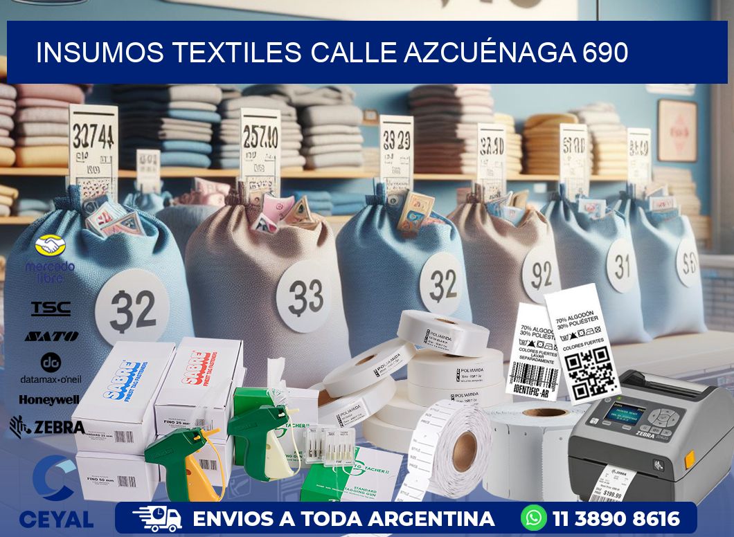 INSUMOS TEXTILES CALLE AZCUÉNAGA 690