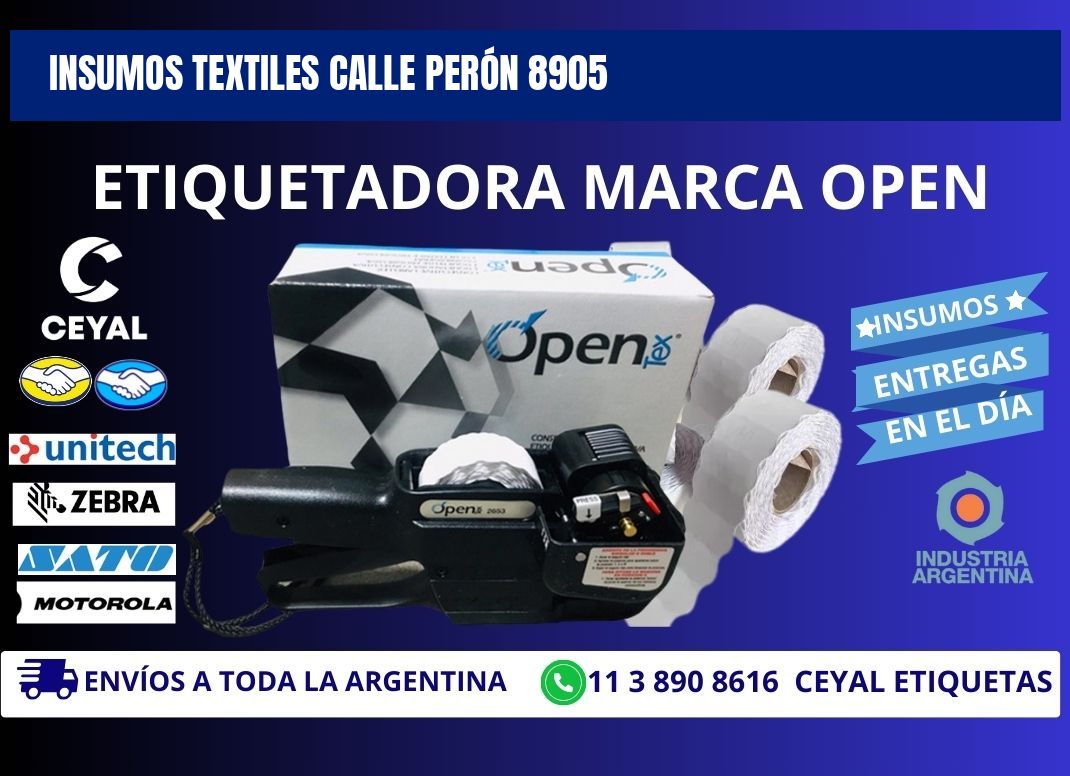 INSUMOS TEXTILES CALLE PERÓN 8905
