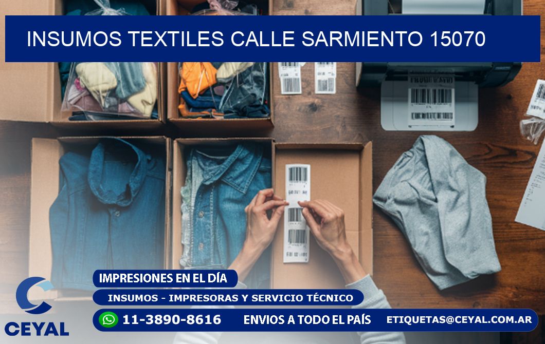 INSUMOS TEXTILES CALLE SARMIENTO 15070