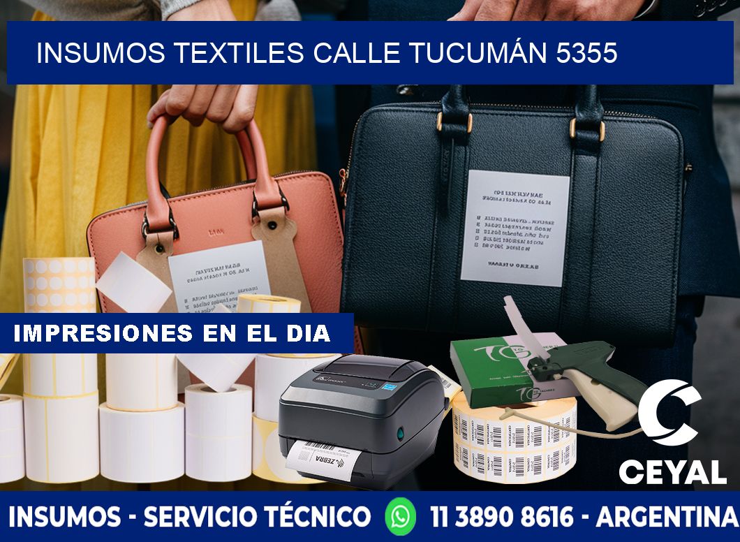 INSUMOS TEXTILES CALLE TUCUMÁN 5355