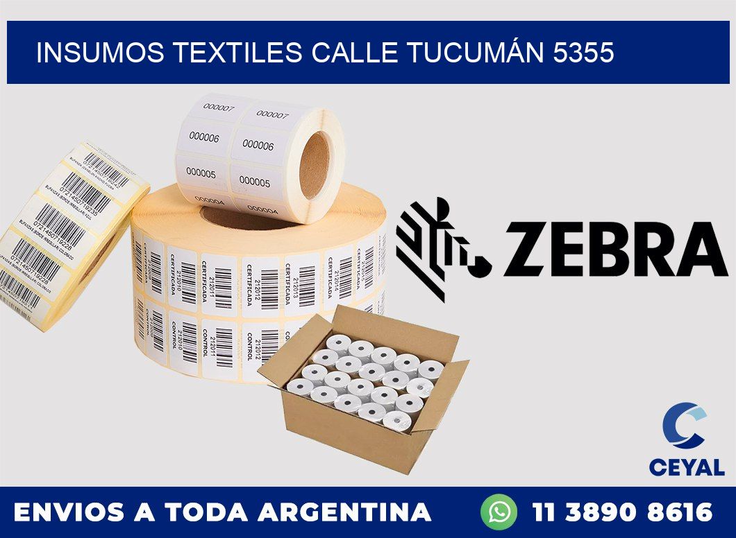 INSUMOS TEXTILES CALLE TUCUMÁN 5355