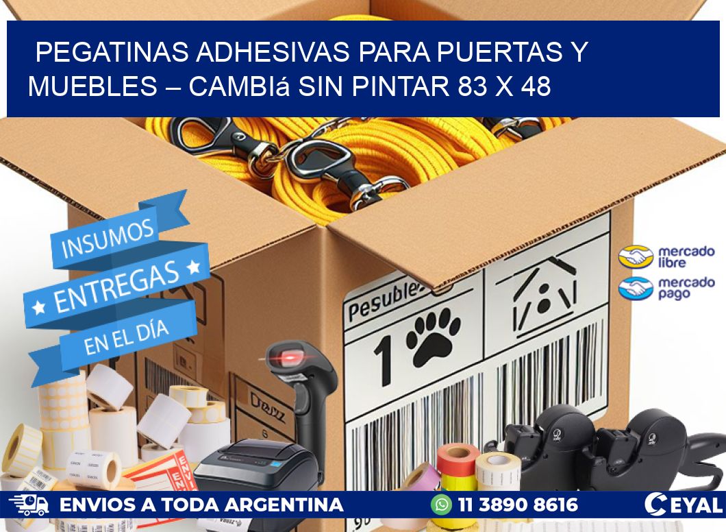 Pegatinas Adhesivas para Puertas y Muebles – Cambiá sin Pintar 83 x 48