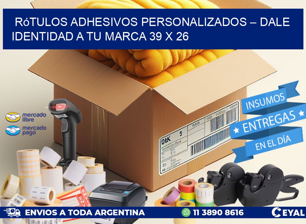 Rótulos Adhesivos Personalizados – Dale Identidad a Tu Marca 39 x 26