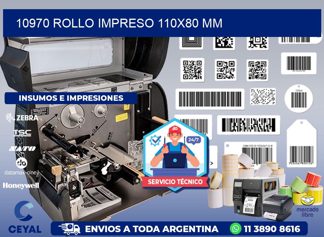 10970 ROLLO IMPRESO 110x80 mm