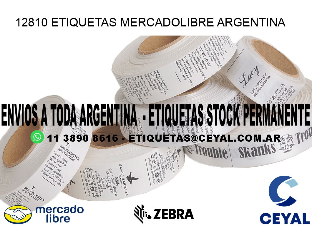 12810 ETIQUETAS MERCADOLIBRE ARGENTINA