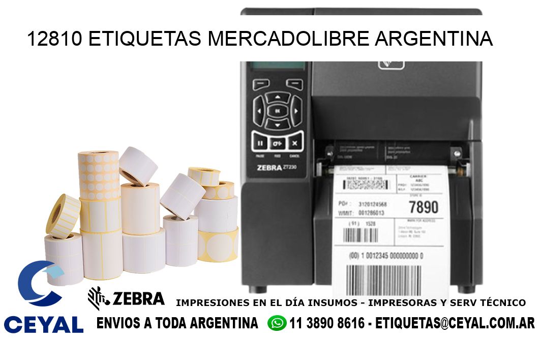 12810 ETIQUETAS MERCADOLIBRE ARGENTINA