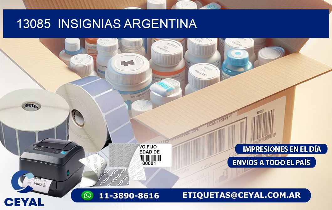 13085 Insignias Argentina
