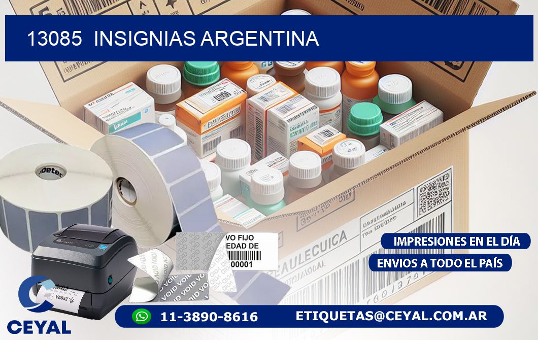 13085 Insignias Argentina