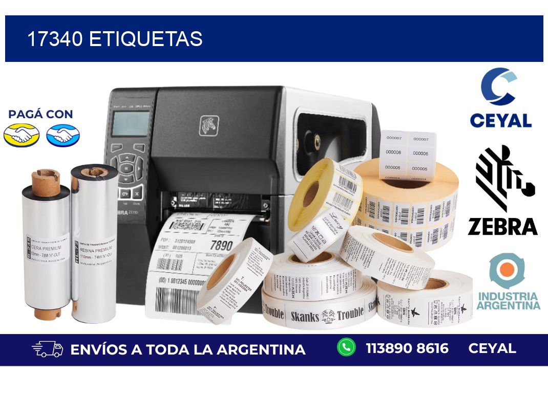 17340 ETIQUETAS