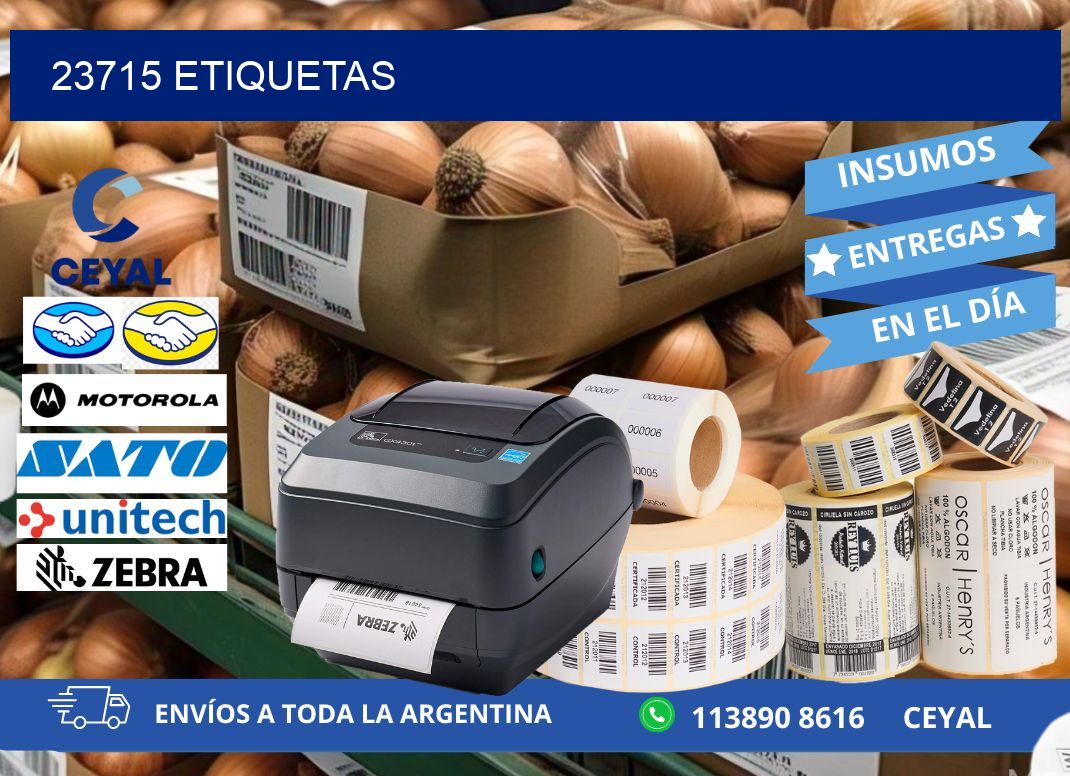 23715 ETIQUETAS