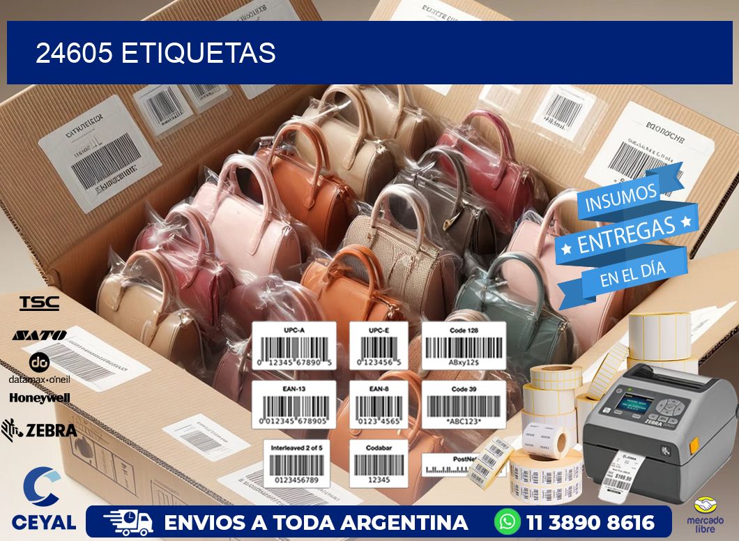 24605 ETIQUETAS