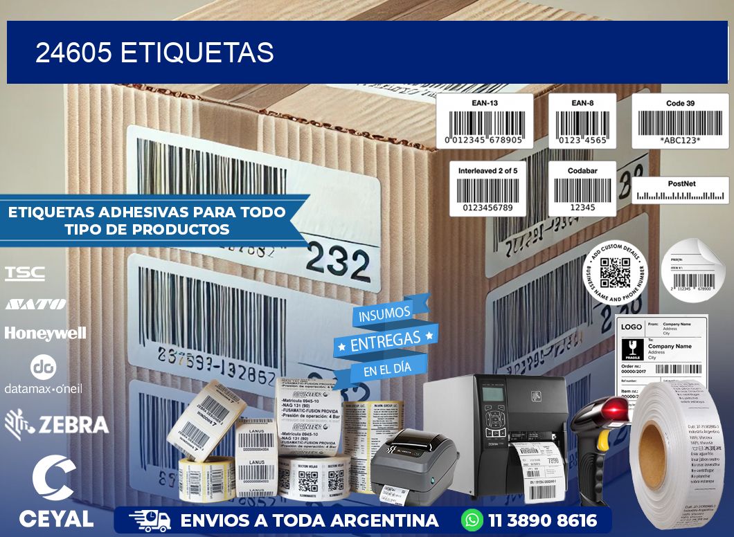 24605 ETIQUETAS