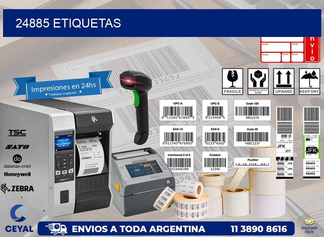 24885 ETIQUETAS