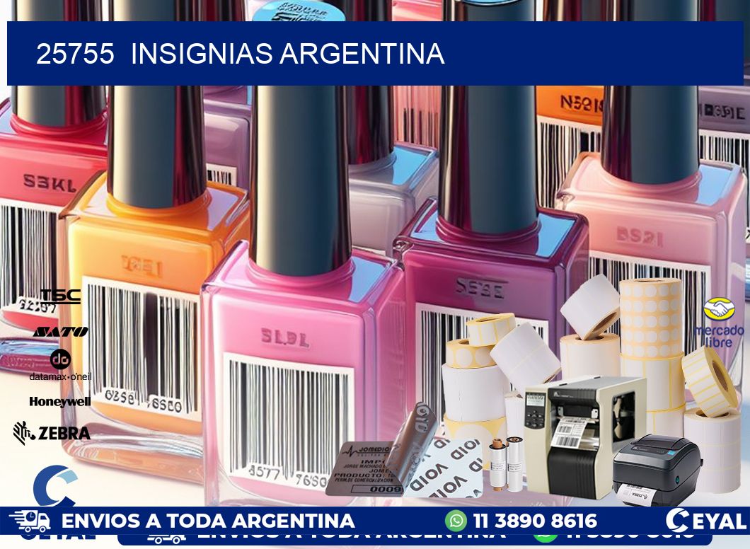 25755  Insignias Argentina
