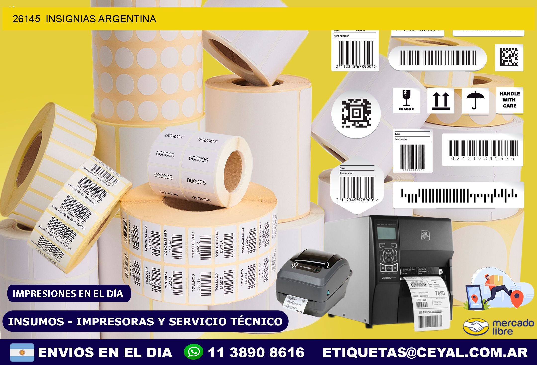 26145  Insignias Argentina