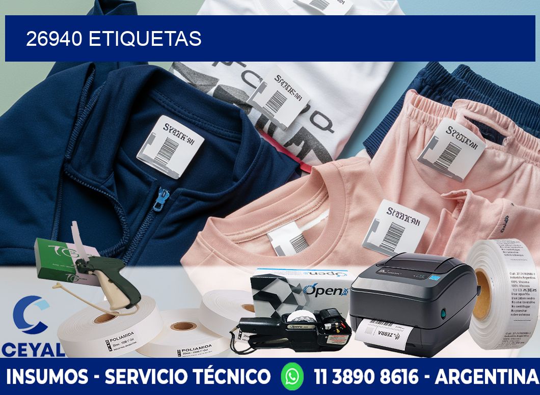 26940 ETIQUETAS