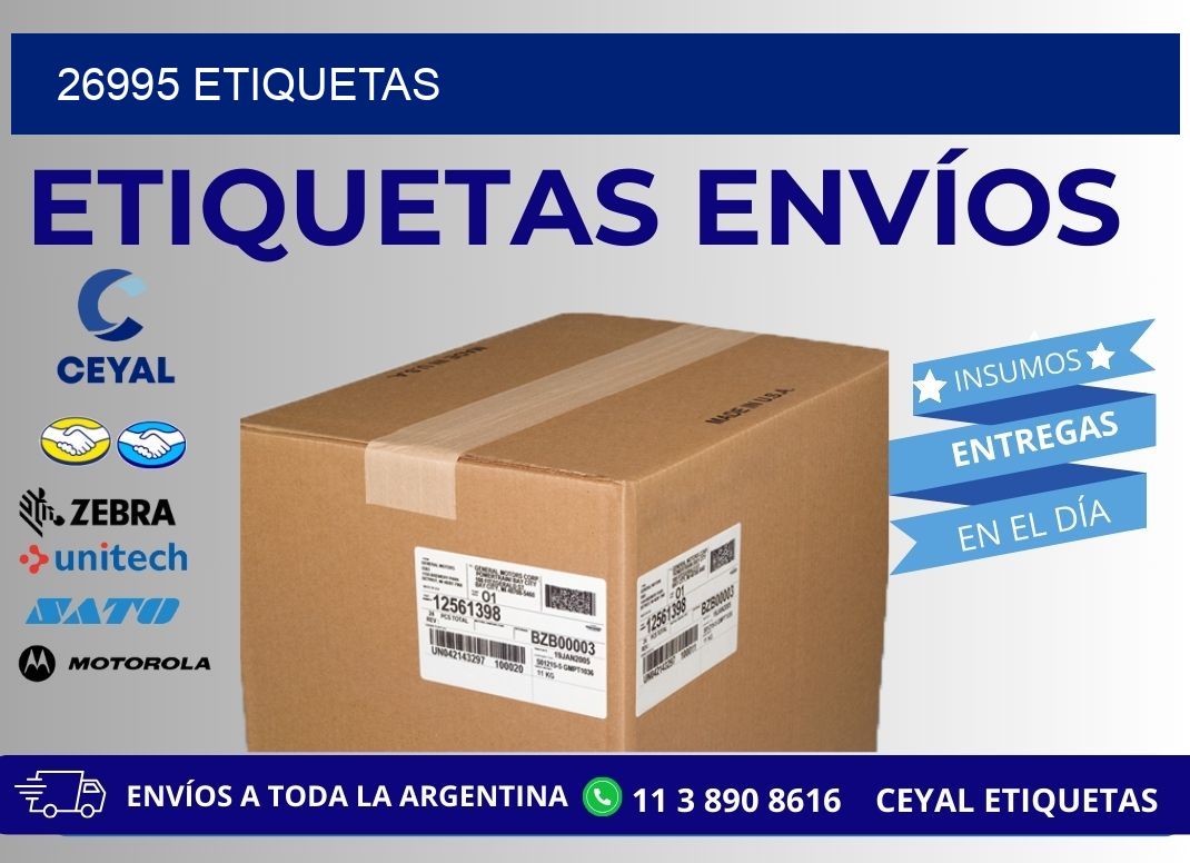 26995 ETIQUETAS