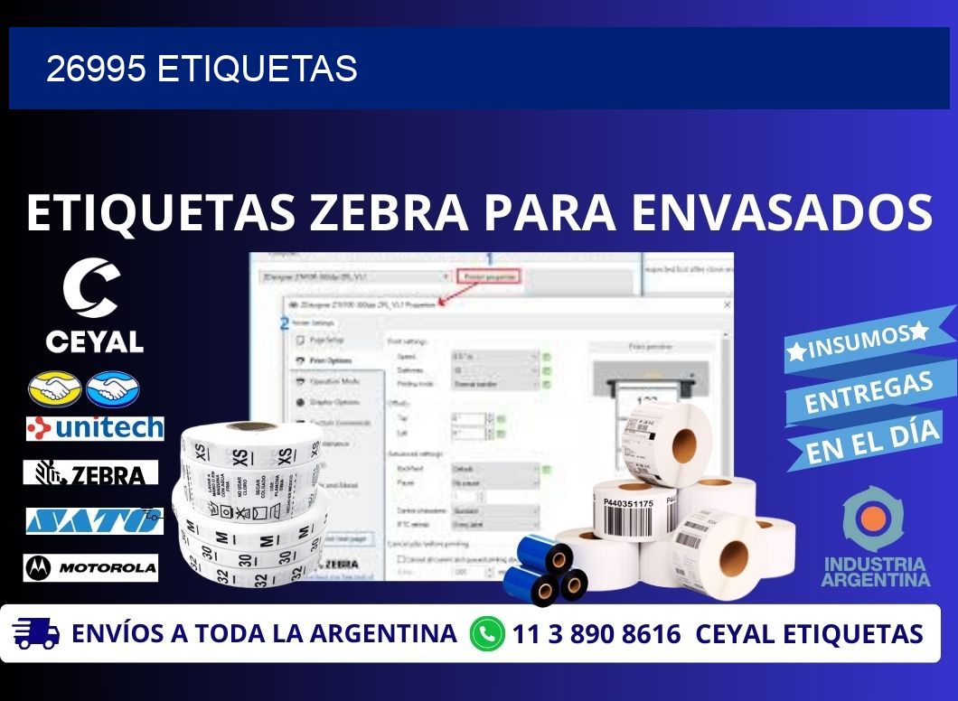 26995 ETIQUETAS