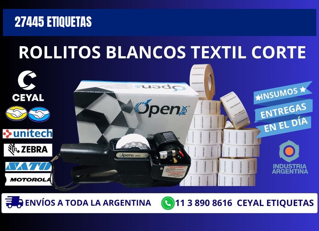 27445 ETIQUETAS