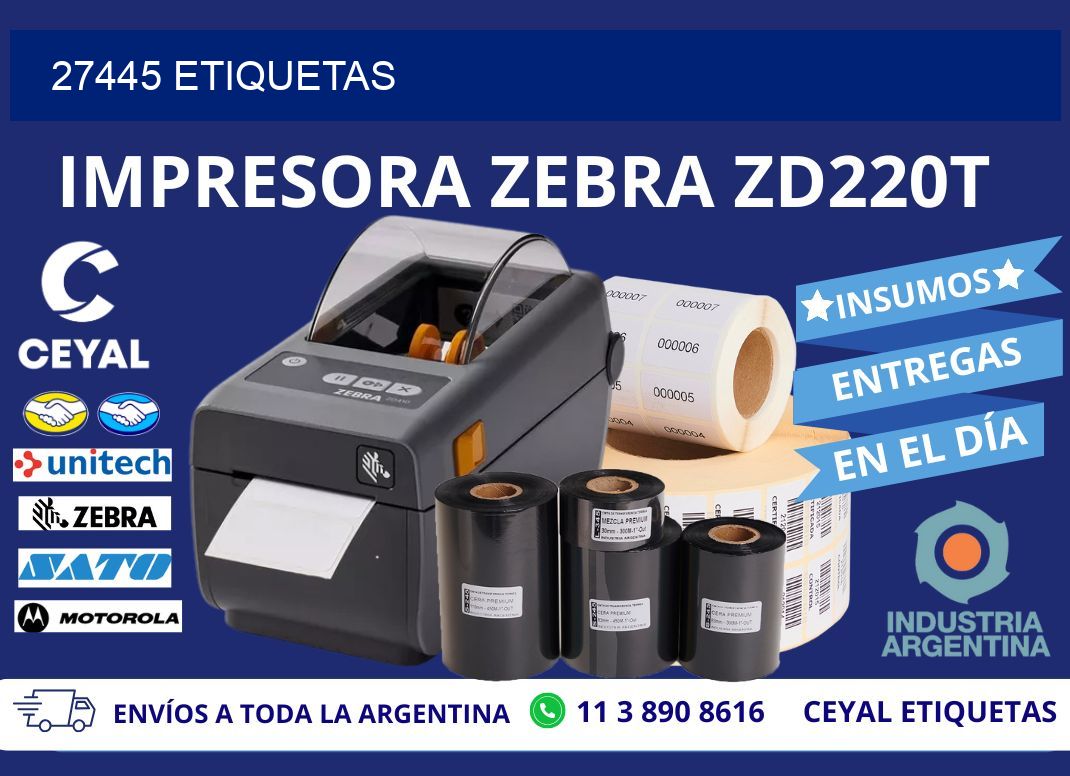 27445 ETIQUETAS