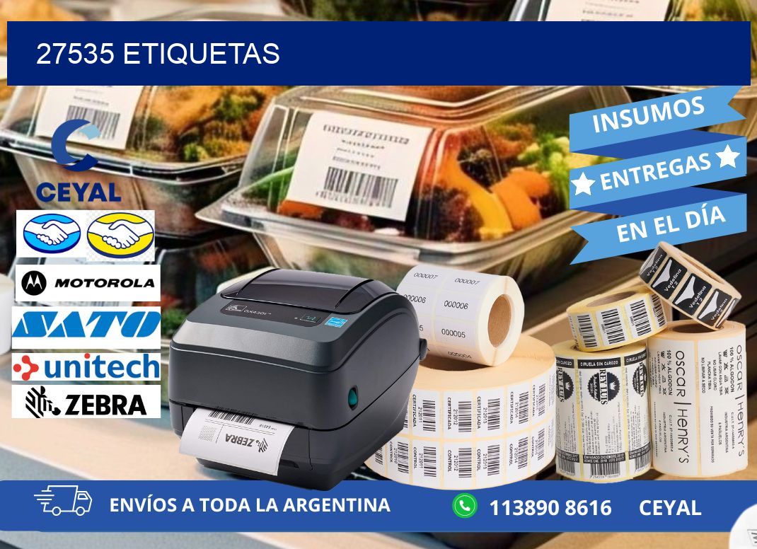 27535 ETIQUETAS