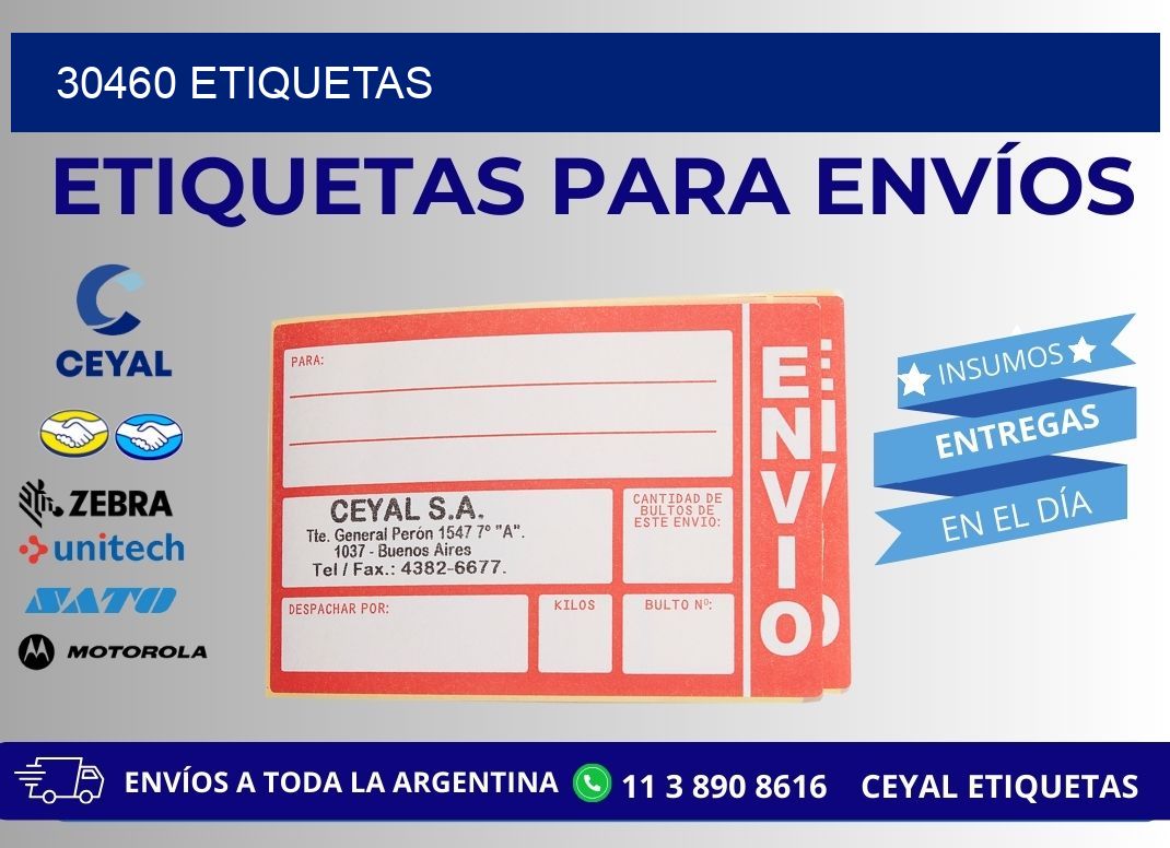 30460 ETIQUETAS