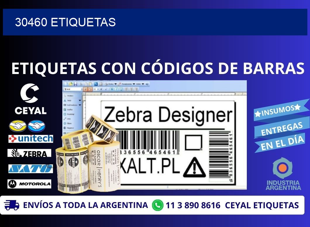 30460 ETIQUETAS