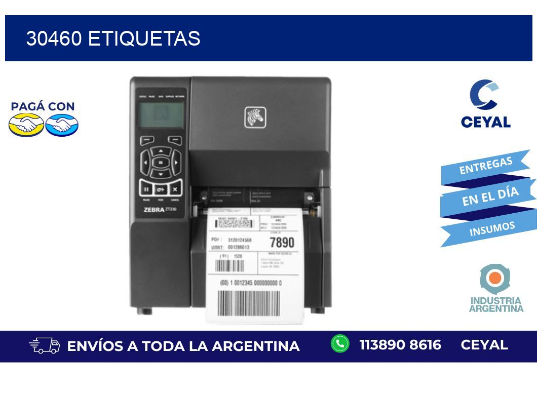 30460 ETIQUETAS