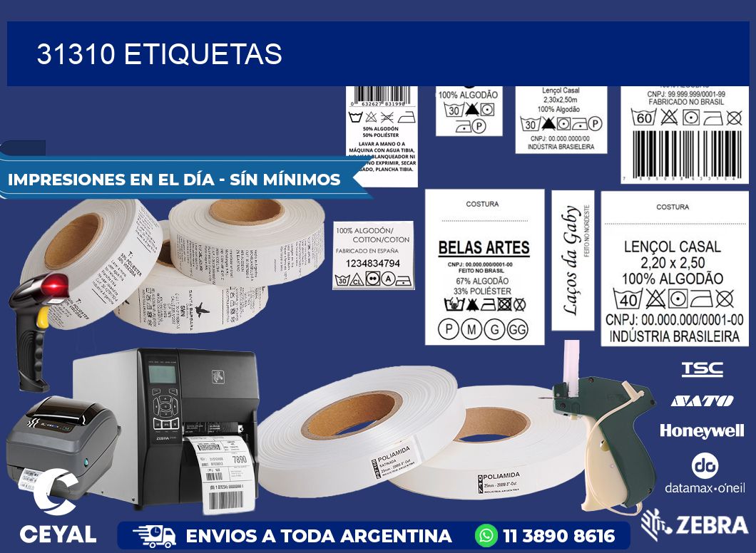 31310 ETIQUETAS