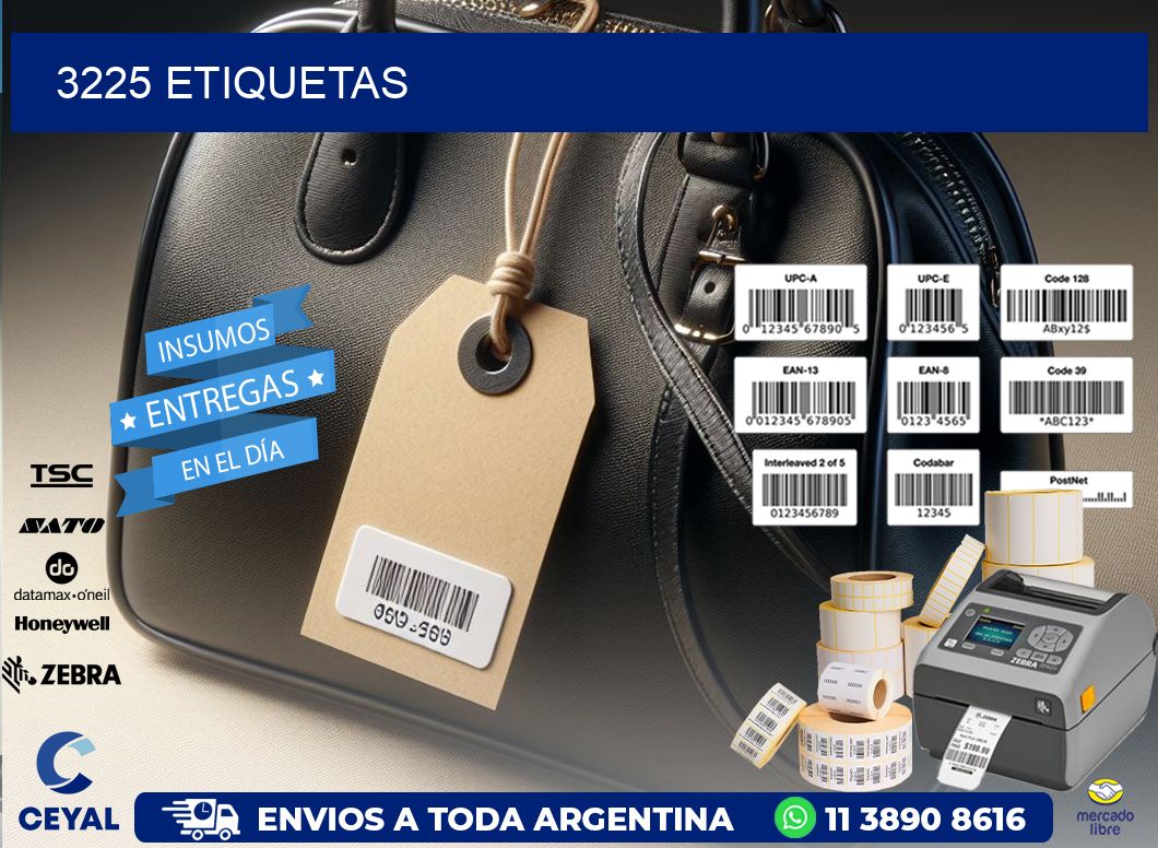 3225 ETIQUETAS