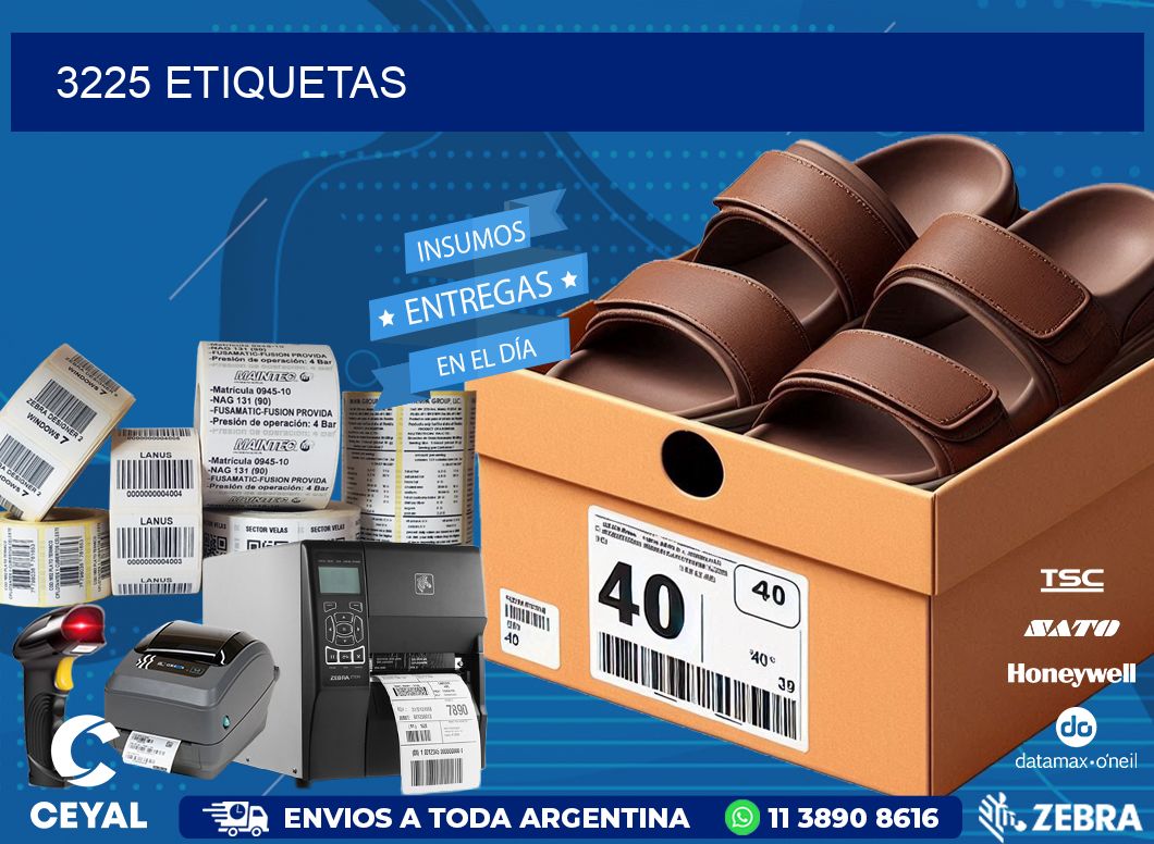 3225 ETIQUETAS