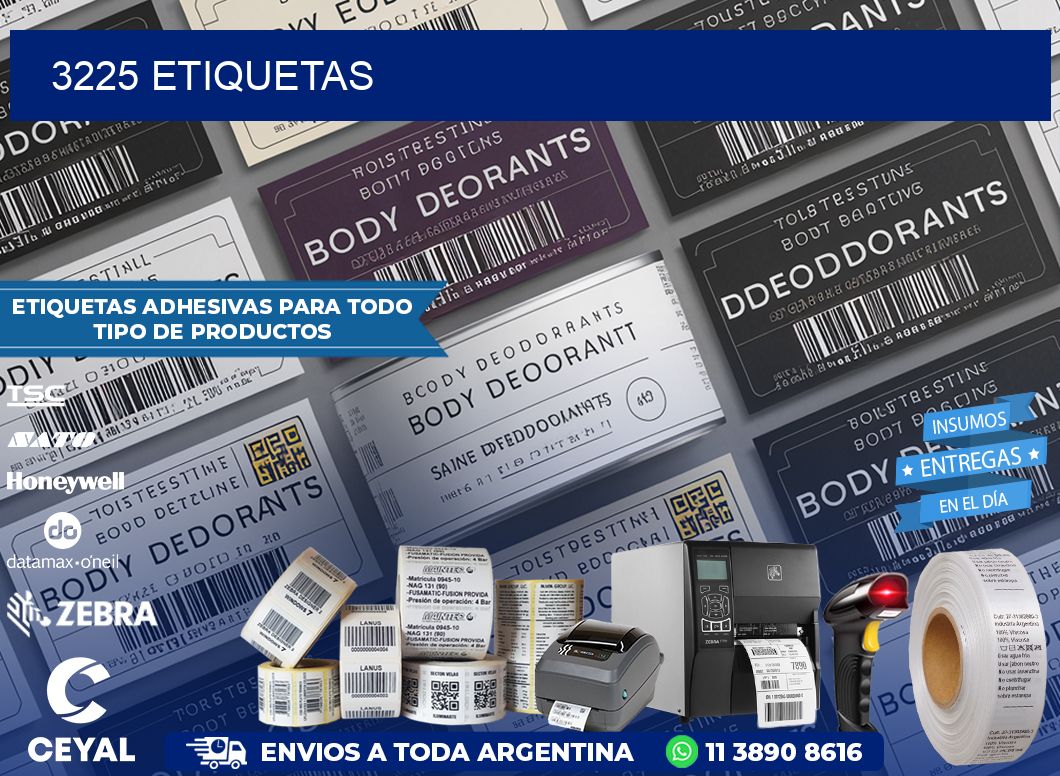 3225 ETIQUETAS