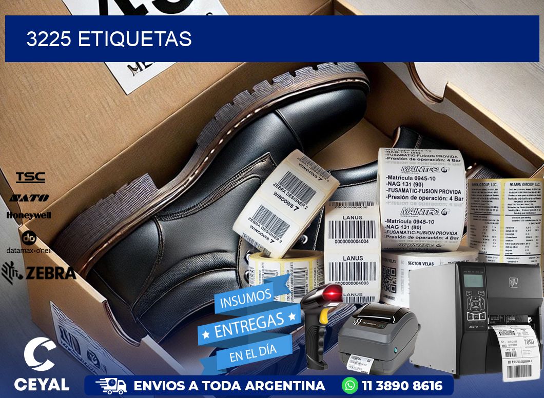 3225 ETIQUETAS