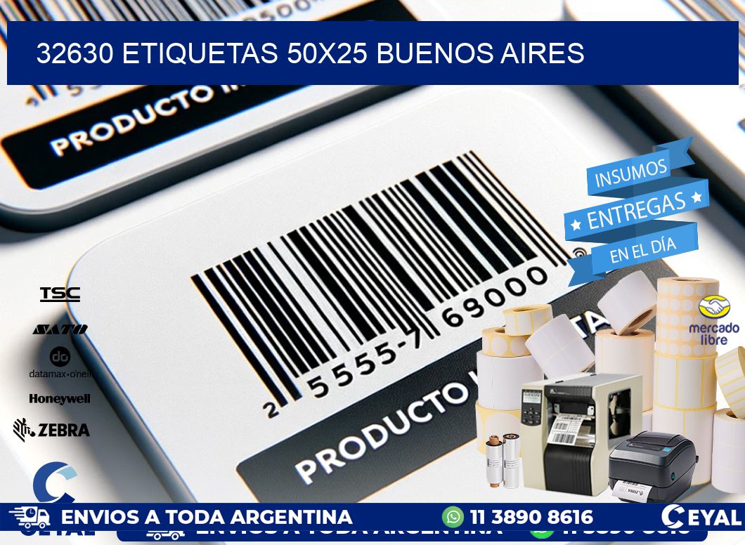 32630 ETIQUETAS 50x25 buenos aires