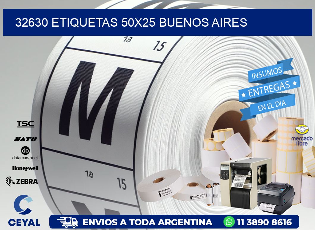 32630 ETIQUETAS 50x25 buenos aires