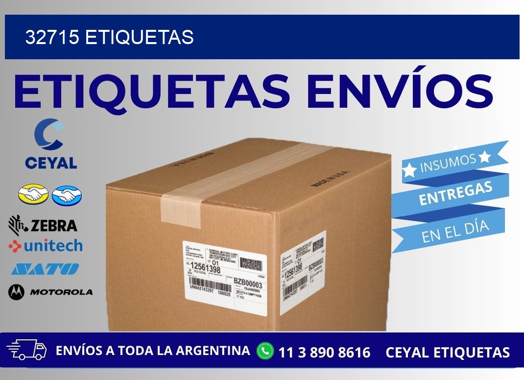 32715 ETIQUETAS