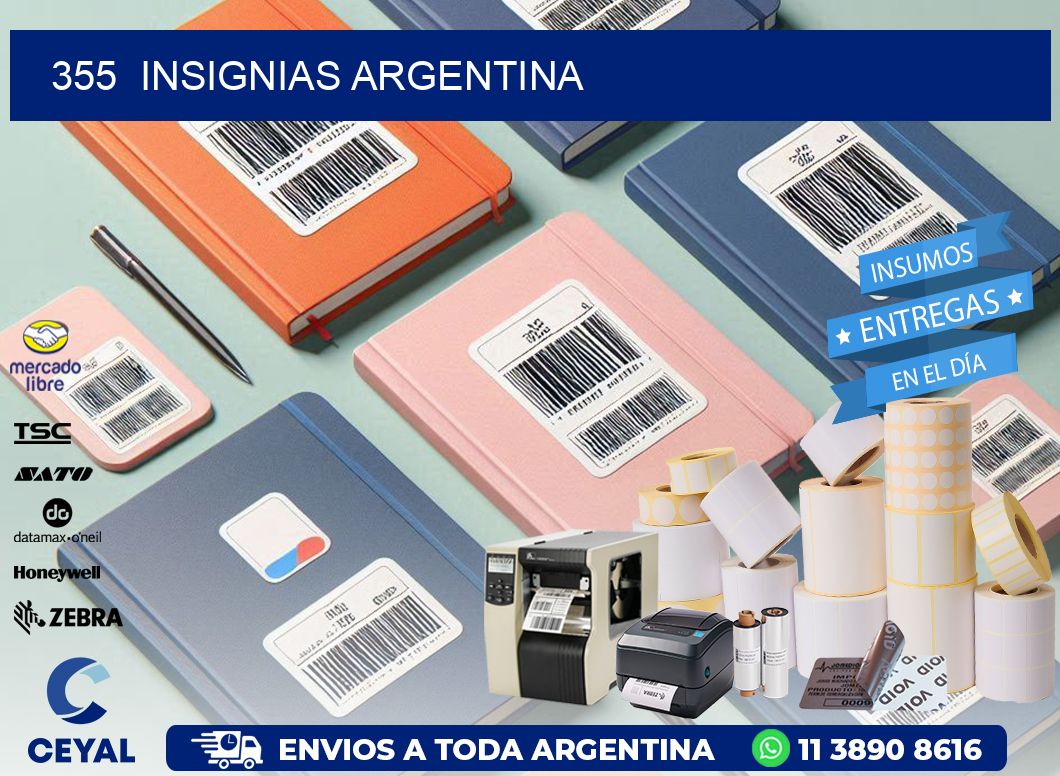 355 Insignias Argentina