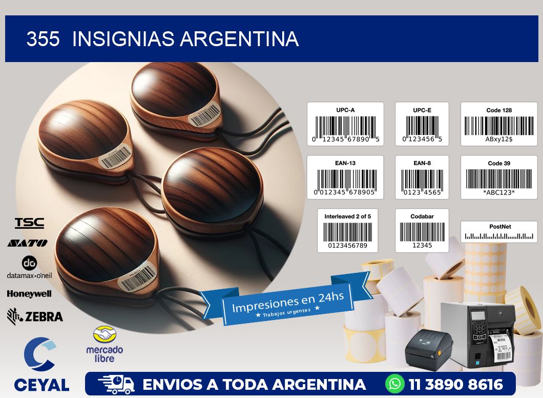 355 Insignias Argentina