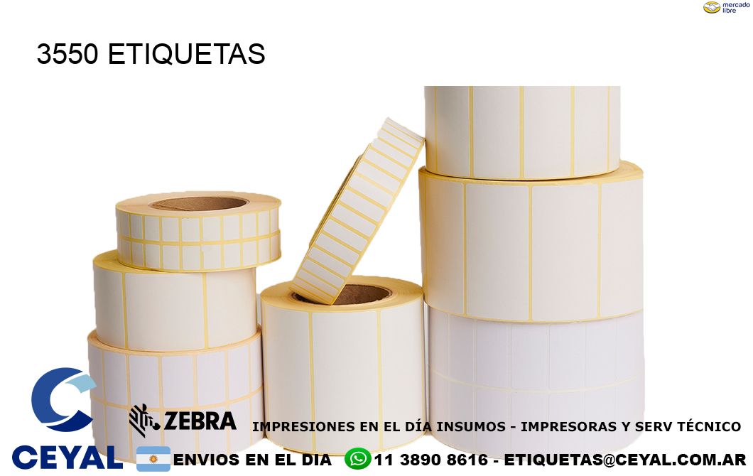 3550 ETIQUETAS