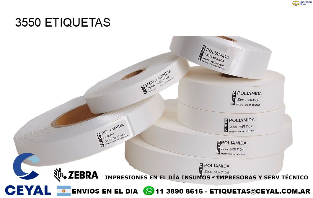 3550 ETIQUETAS
