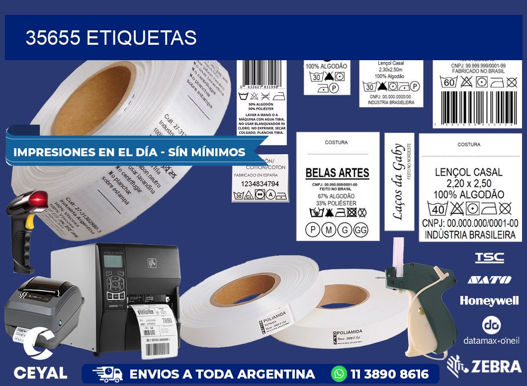 35655 ETIQUETAS