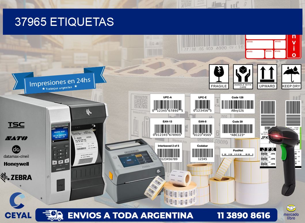 37965 ETIQUETAS