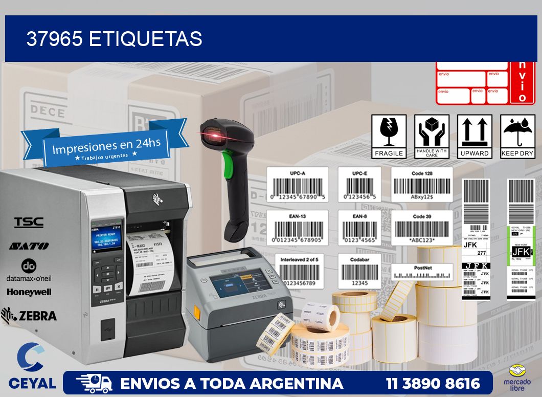 37965 ETIQUETAS